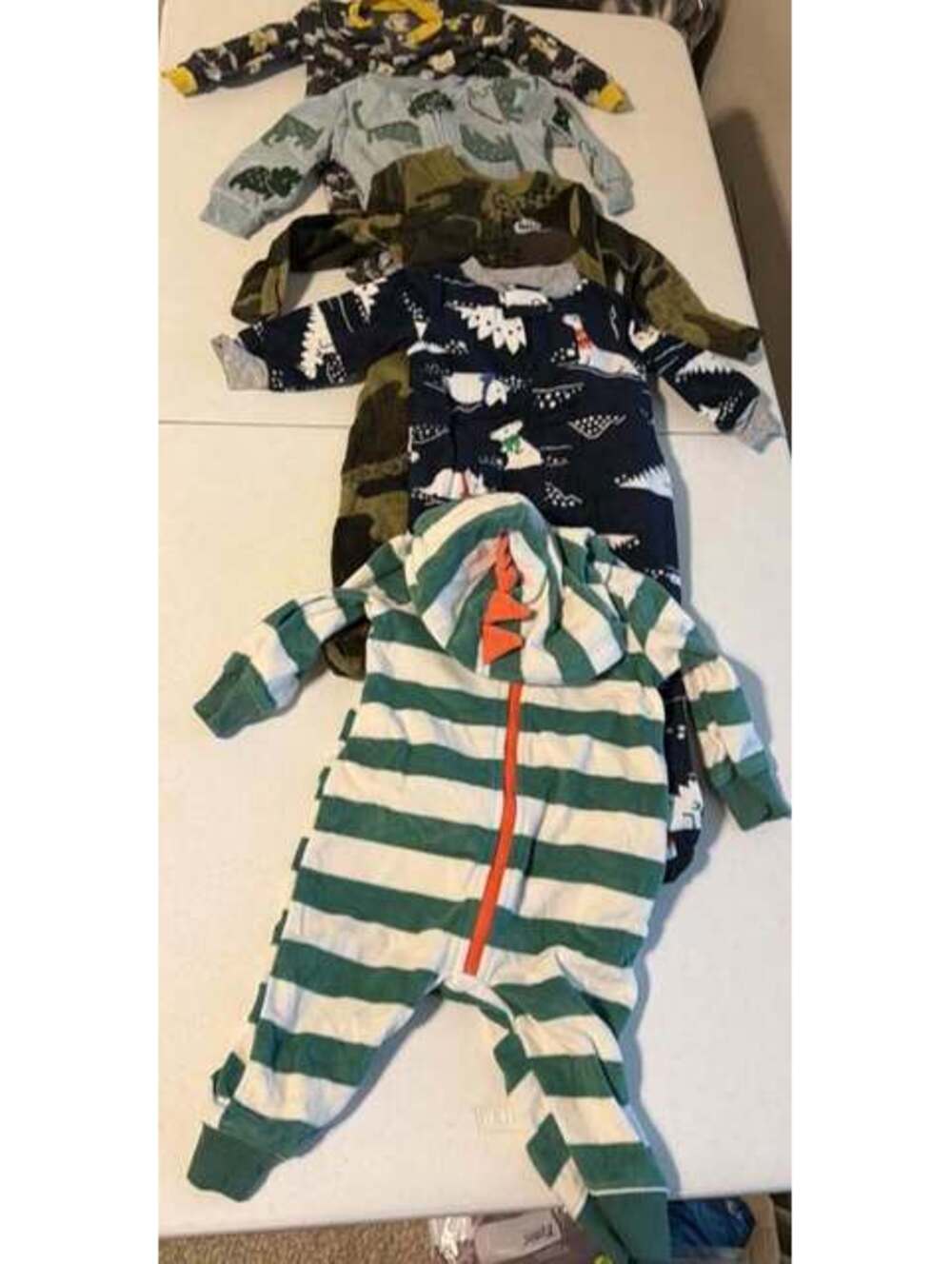 Assorted Fleece / Feeted Baby Sleepers Lot